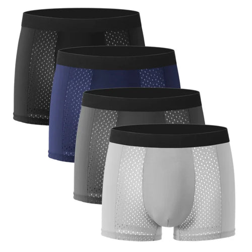 2 PAQUETS DE BOXERS en FIBRES de BAMBOU