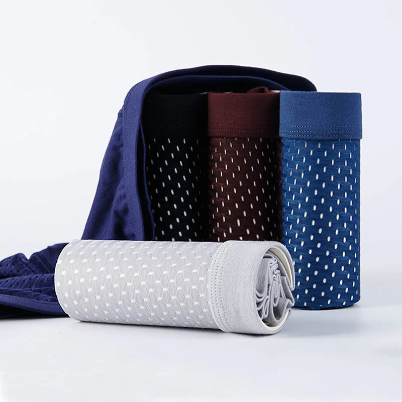 2 PAQUETS DE BOXERS en FIBRES de BAMBOU