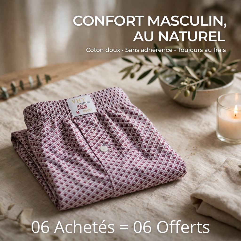Boxers short en coton