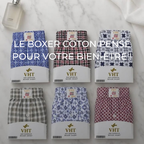 Boxers short en coton