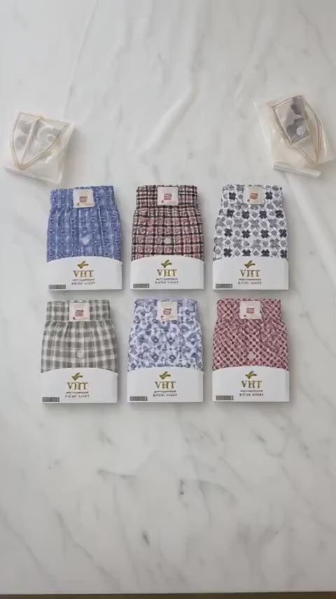 Boxers short en coton