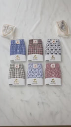 Boxers short en coton