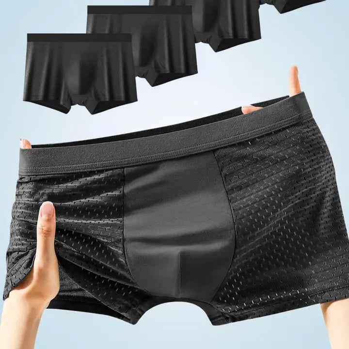 2 PAQUETS DE BOXERS en FIBRES de BAMBOU